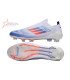 Adidas F50 Elite Laceless FG - Cloud White/Solar Red/Lucid Blue