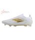 Adidas F50 Elite Laceless FG - White/Gold