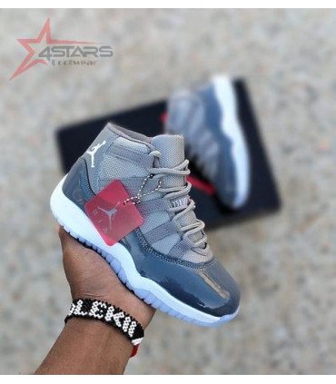 Kid's Air Jordan 11 Cool Grey