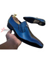 Slip On Genuine Leather Men's Official Shoes Black