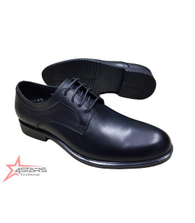 Official Men's Round Toe Genuine Leather Shoes