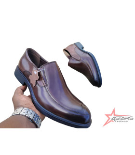 Sergio Mazzola Genuine Leather Slip On Official Shoes