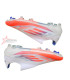 Adidas F50 Elite Laceless FG - White/Solar Red