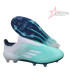 Adidas F50 Elite Laceless FG - Aqua/White