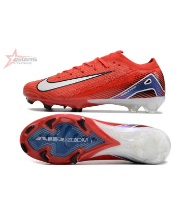 Nike Air Zoom Mercurial Vapor 16 Elite FG Soccer Cleats - Red/White/Blue