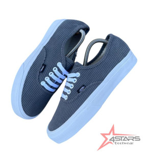 Corduroy Vans - Grey White