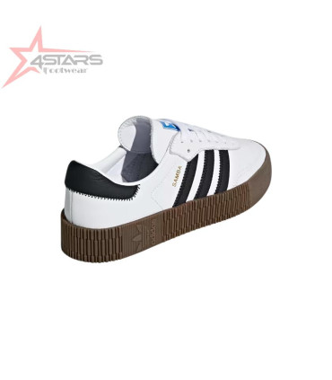 Adidas SambaRose Shoes - Cloud White/Core Black/Gum