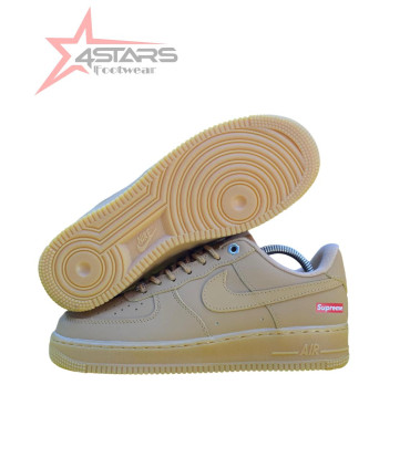 Nike Air Force 1 X Supreme “Wheat”