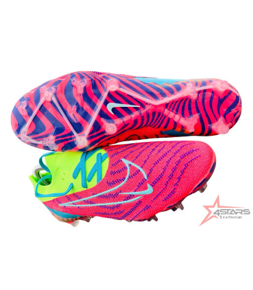 Nike Phantom GX Elite FG Firm Ground Soccer Cleats - Pink/Green