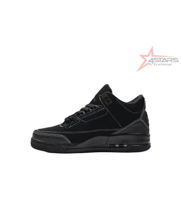 Jordan 3 Retro Travis Scott Black Sneakers.