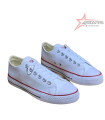 Converse Leather Unisex Low Top Shoe - White