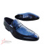 Slip On Genuine Leather SM Official Shoes - Black