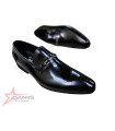 Slip On Genuine Leather Men's Official Shoes Black