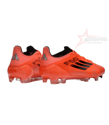 Adidas F50 Elite FG Football Boots - Red/Black/Silver