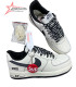 Nike Air Force 1 x Supreme - White Black