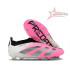 Adidas Predator Elite FG Laceless Football Boots - Pink White Black