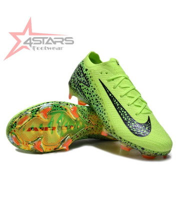 Nike Air Zoom Mercurial Vapor 16 Elite FG Football Boots - Green/Black/Orange