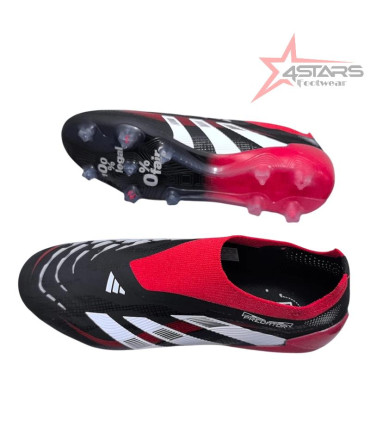 Adidas Predator Elite Accuracy FG Moments - Core Black/White/Vivid Red LIMITED EDITION