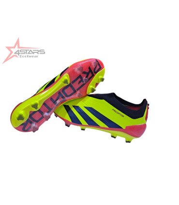 Adidas Predator Elite Accuracy FG Football Boot - Green/Black/Solar Red