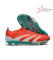 Adidas Predator Elite Accuracy FG Football Boot - Solar Red/Aqua Blue