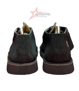 Clarks Originals Desert Trek Black Suede Leather "BANK ROBBER" Shoes