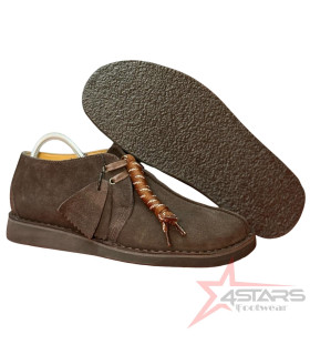 Clarks Originals Desert Trek Coffee Suede Leather "BANK ROBBER" Shoes