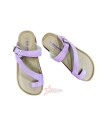 Toe Ring Ladies Cork Sandals - Pink