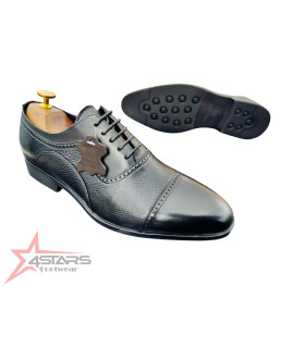 SM Genuine Leather Laced Oxford Formal Shoes