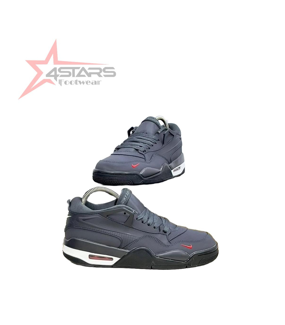 Nigel Sylvester x "Bike Air" Jordan 4 RM “Grey”
