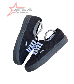 Corduroy Vans - Black
