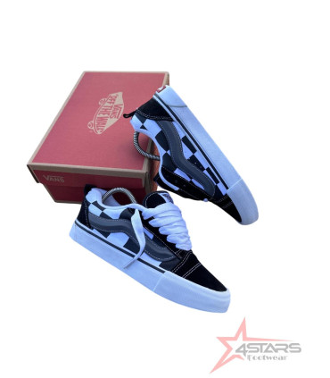 Vans Knu Skool - Checkered Custom