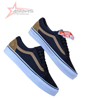 Vans Old Skool Skate Shoes - Black Rose Gold