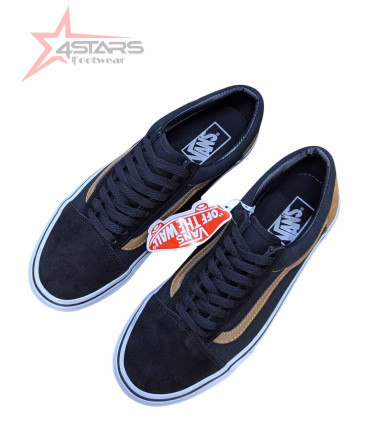 Vans Old Skool Skate Shoes - Black Rose Gold