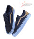 Vans Old Skool Skate Shoes - Black Rose Gold