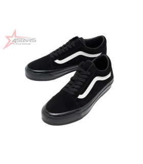 Vans Old Skool Skate Shoes - Black White Stripe