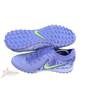 Nike Phantom GX 2 Elite TF Artificial Turf Soccer Shoes - Purple/Yellow/White