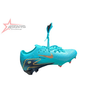 Nike Air Zoom Mercurial Vapor 16 Elite FG Kids Football Boots Aqua Green