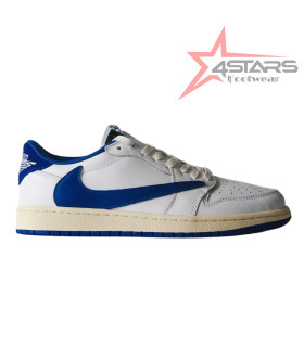 Travis Scott x Fragment x Air Jordan 1 Low OG “Sail/Military Blue”