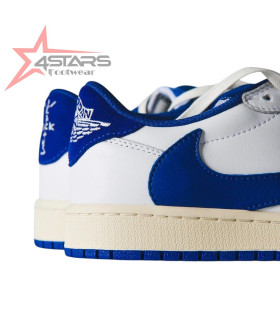Travis Scott x Fragment x Air Jordan 1 Low OG “Sail/Military Blue”