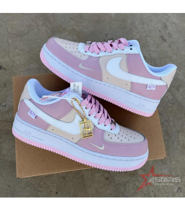 Womens Nike Air Force 1'07 - Pink/White