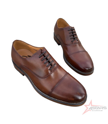 Billionaire Genuine Leather Laced Official Shoes