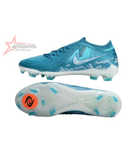 Nike Phantom GX 2 Elite FG Firm Ground Soccer Cleats - Blue/White