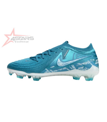 Nike Phantom GX 2 Elite FG Firm Ground Soccer Cleats - Blue/White