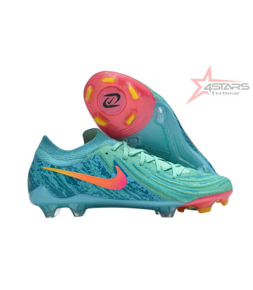 Nike Phantom GX 2 Elite FG Firm Ground Vortex Pack - Green Glow/Black