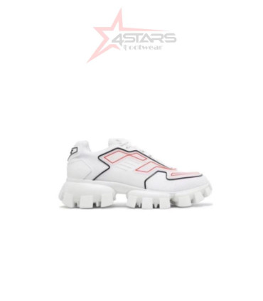 Prada Cloudbust Thunder Knit 'White Red'