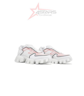Prada Cloudbust Thunder Knit 'White Red'