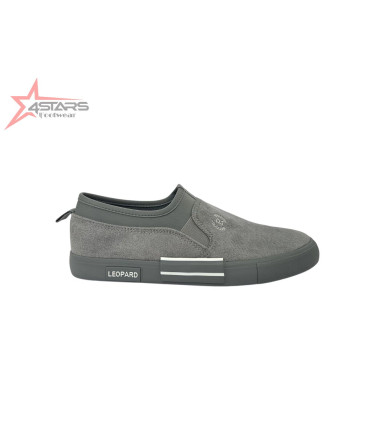 Leopard Rubber Shoes with Two Stripes