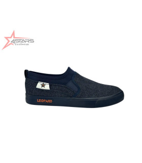 Leopard Rubber Shoes Star - Navy