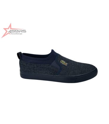 Leopard Rubber Shoes Lacoste Navy