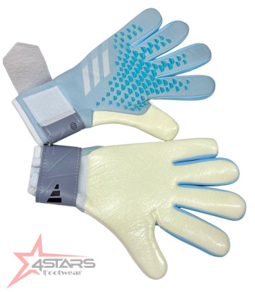 Adidas Goalkeeper Gloves - Light Blue
